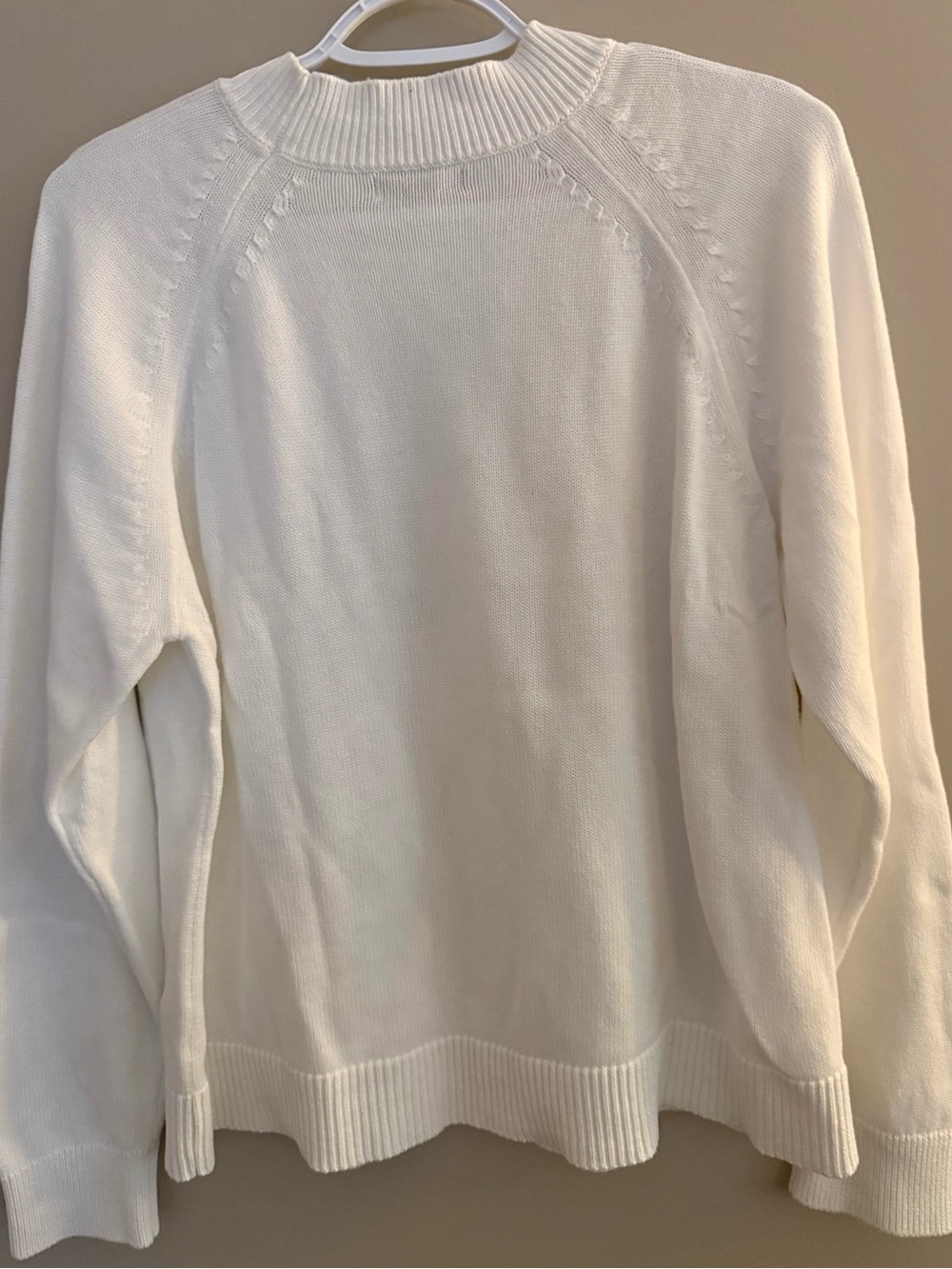 Quince 100% Organic Cotton Mock Neck Sweater - Picture 5 of 5